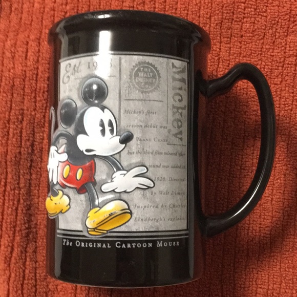 Vintage Disney 3D Mickey Mouse Ceramic Mug - Picture 2 of 7